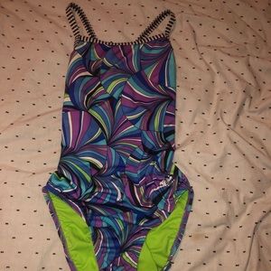 Dolfin Uglies Geometric Swimsuit - Mildly Used